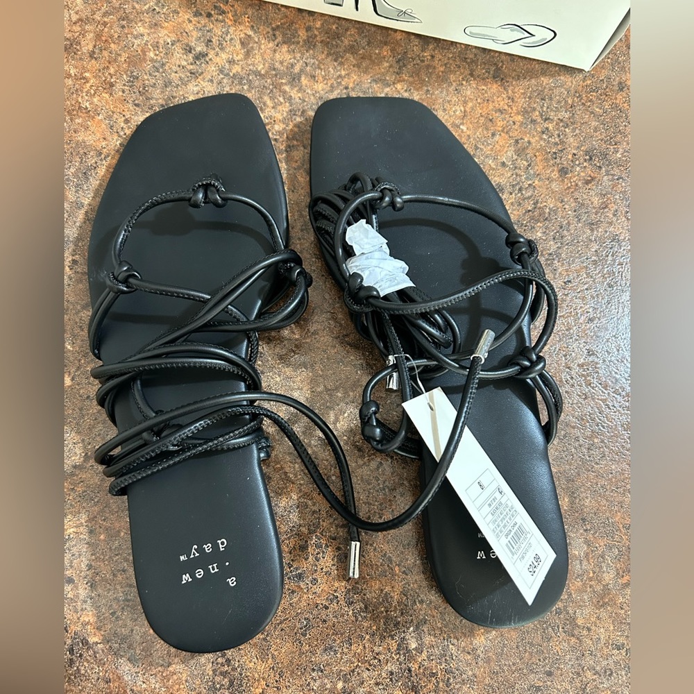 A New Day Lace up Sandals